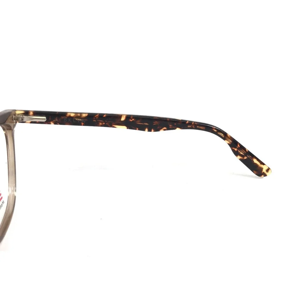 BKLYN Eyeglasses Frames PARK SLOPE CRYTN Crystal Clear Tan Cat Eye 54-18-142